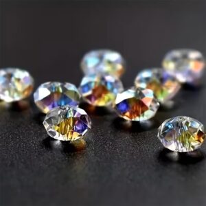  Austrian Crystal glass beads 6mm strand