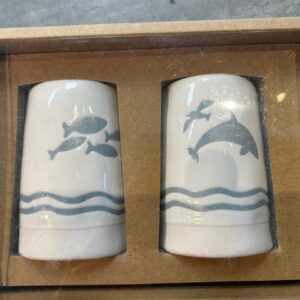 Nautical themed salt and Pepper
