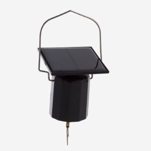 Black Metal Solar Wind Spinner Motor