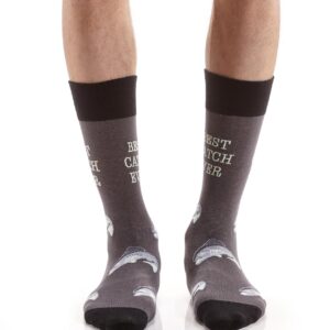 Men's Crew Socks - Best catch Ever