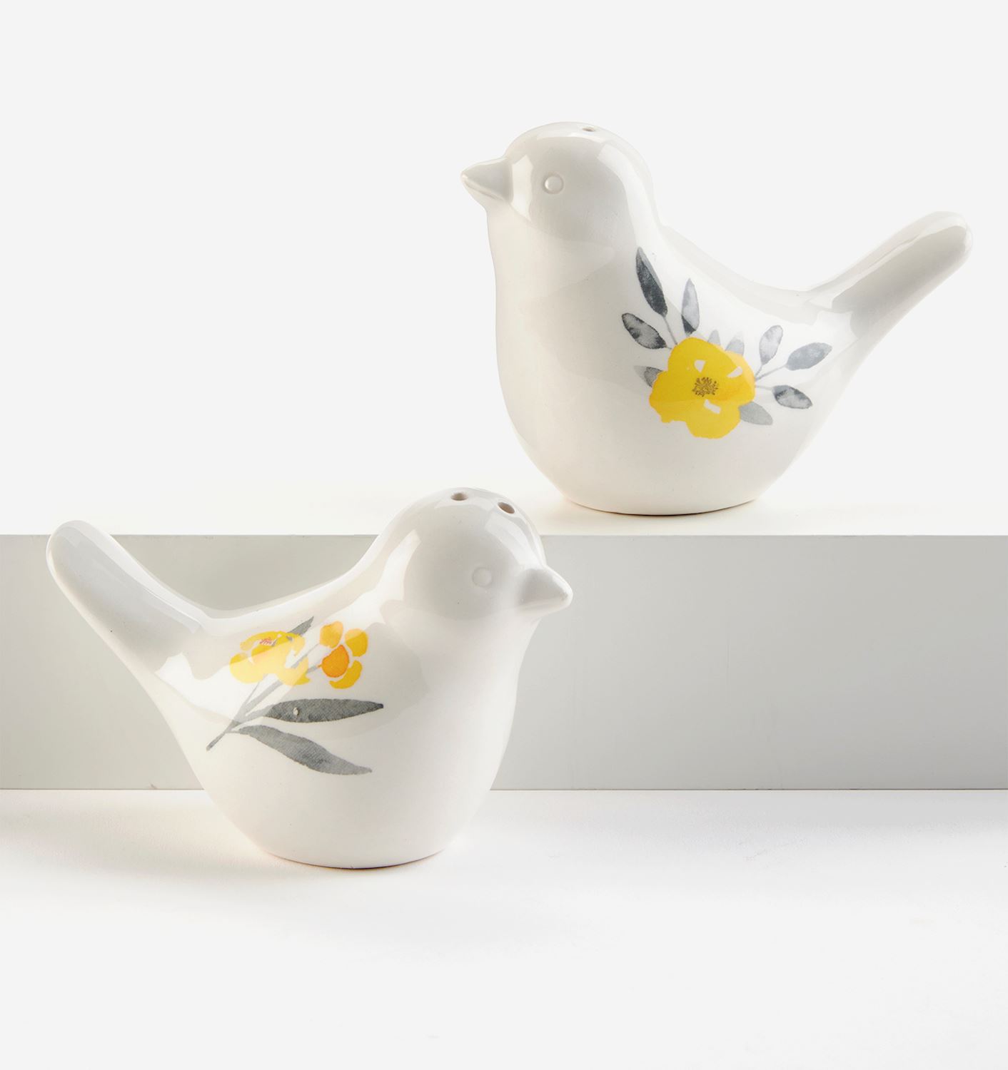 Bird/flower Salt and Pepper