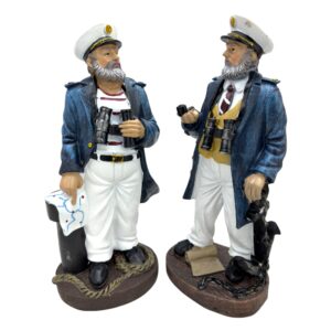Nautical Captain Figurine Decor