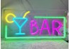 Neon BAR Sign