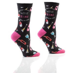 Women's Crew Socks- Without Wine