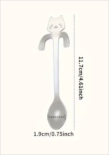 Cat shaped spoons - Image 2