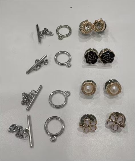 Decorative clasp removable 2pcs/set - Image 2