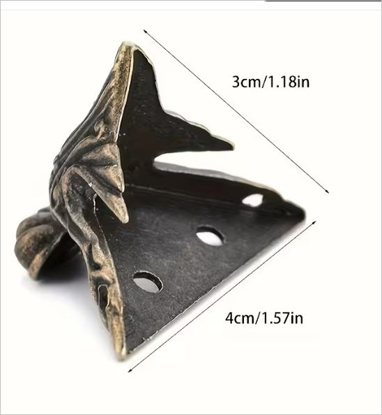 Corner Protectors zinc alloy brackets Set of 4 brackets - Image 3