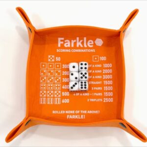 Farkle Dice Game tray
