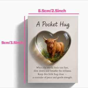 Highland Cow Pocket hug