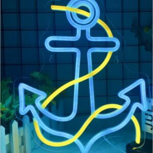 Neon Anchor LED Sign