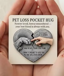 Pet Loss Pocket hug