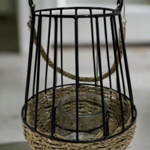 Rattan Candle Holder