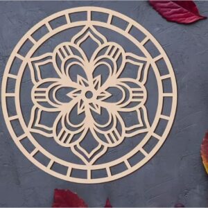 Wood mandala