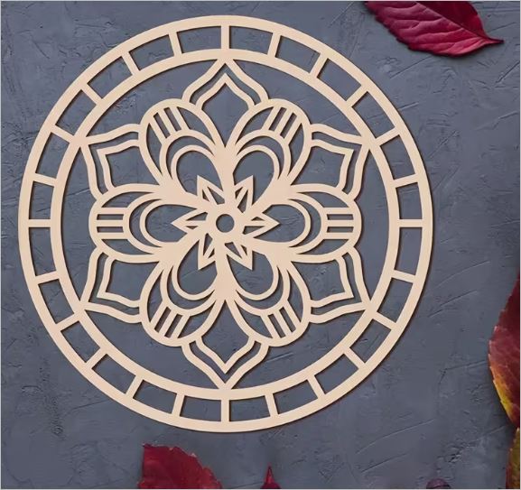 Wood mandala