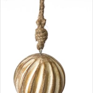 WOOD ROUND ORNAMENT