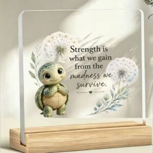 TURTLE ACRYLIC ORNAMENT