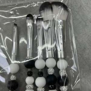 Makeup brushes beaded