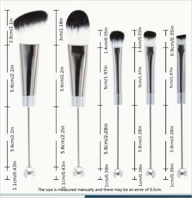 DIY makeup brushes beadable - Image 3