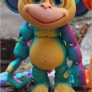 3D Monkey statues