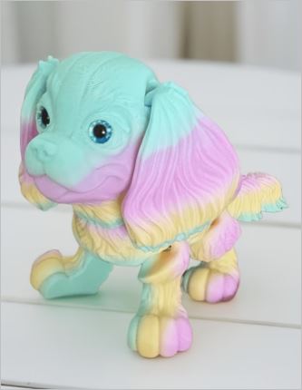 3D Cavalier Dog Figure