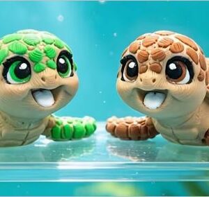 Turtle 3D ornament