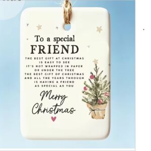 Best Friend Christmas Ornament