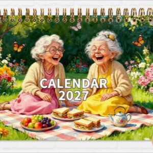 Calendar 2027 Hilarious Grandma's Wonderful Moments