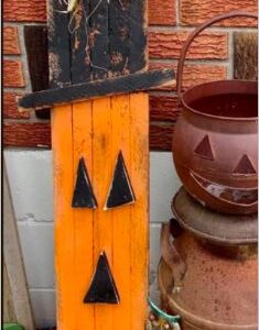 Pumpkin Porch leaner Tobacco slat
