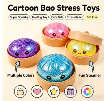 Steamed Bun Squishy Toy - Image 2