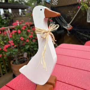 White goose 12"   2 sided