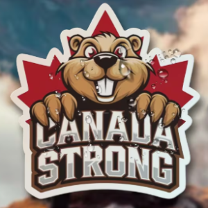 Canada Strong Patriotic sticker