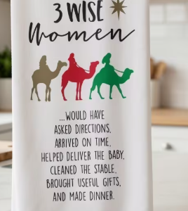 Towel Christmas 3 WiseWomen